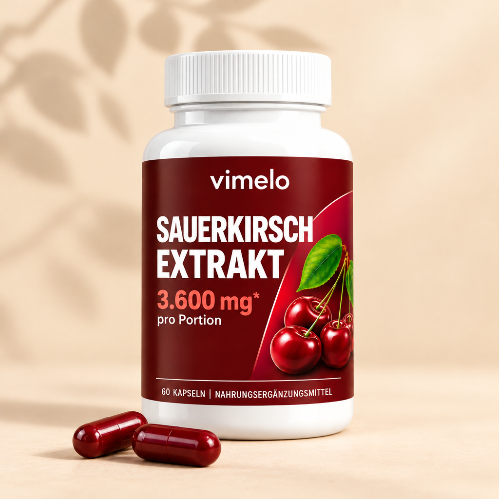 Vimelo Sauerkirsch-Extrakt mit Kapseln